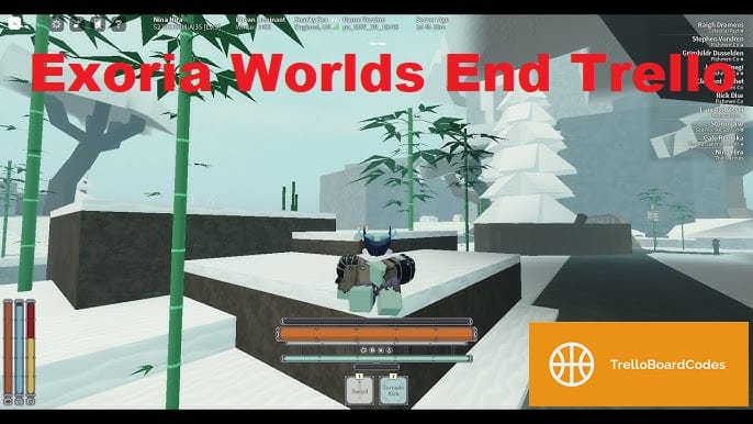 Exoria Worlds End Trello